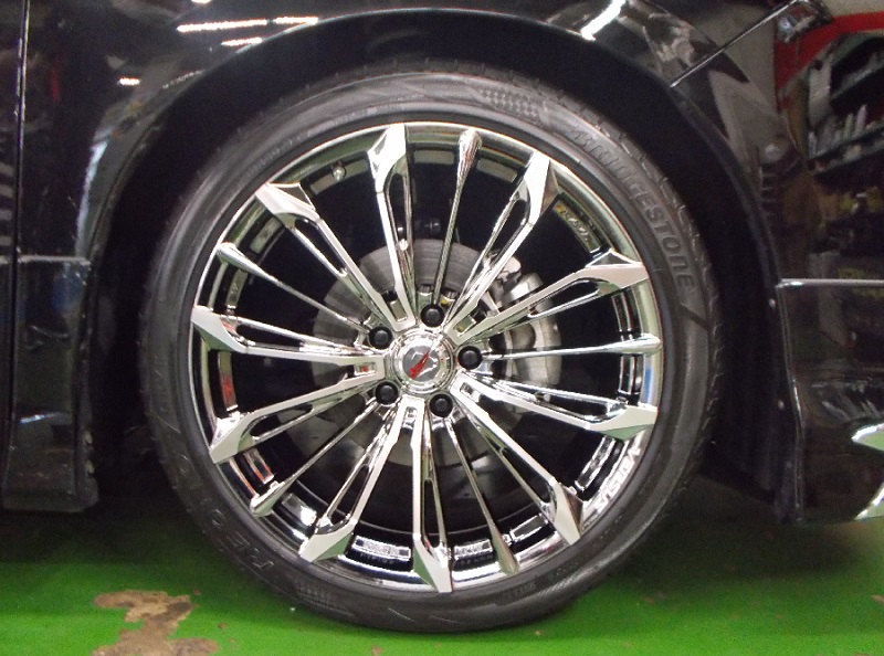 新品タイヤ付♪ レイズ ベルサス VOUGE■245/40R20■アルファード